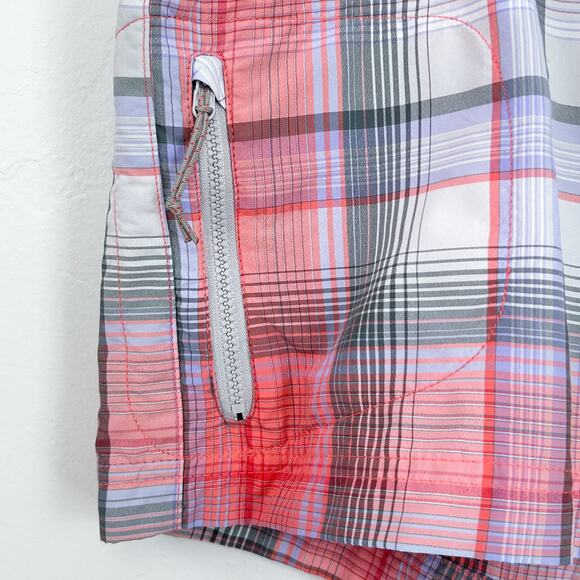 Columbia Plaid Omni-Shade Sun Protection Shorts NWT - Picture 4 of 6